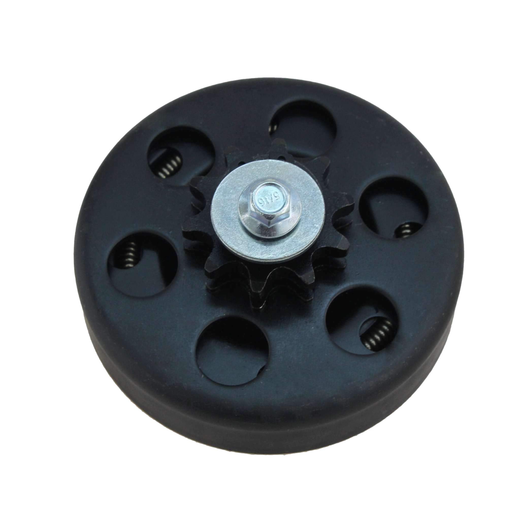 FDJ centrifugal clutch with 3-4 bore and 10-tooth sprocket for smooth power transfer.