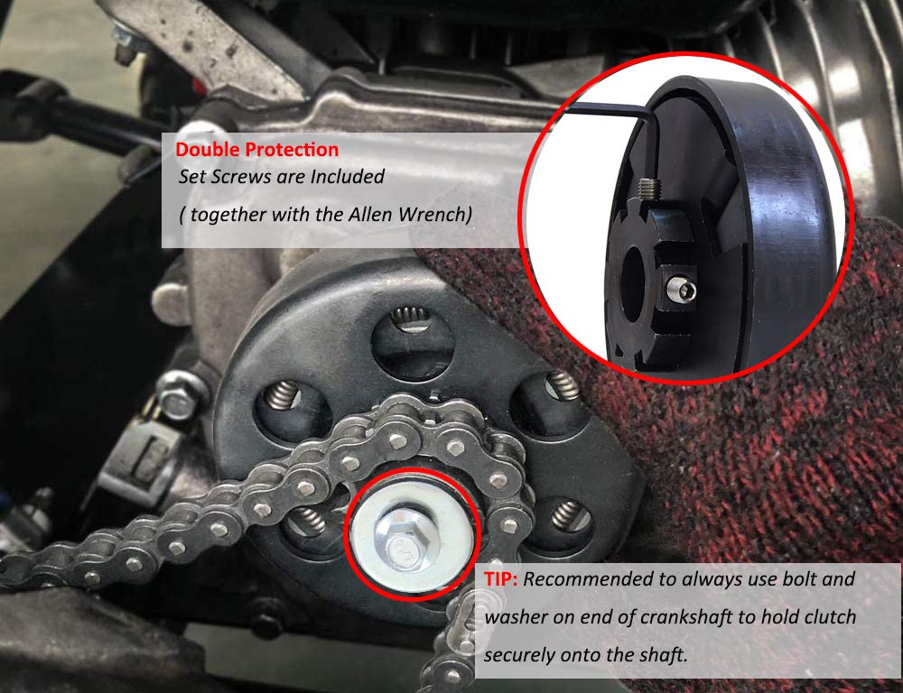 FDJ Predator 212 clutch construction in iron highlights durability and heat dissipation