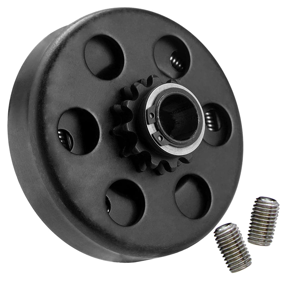 FDJ clutch side view shows Predator 212cc compatibility for quick engine swaps.