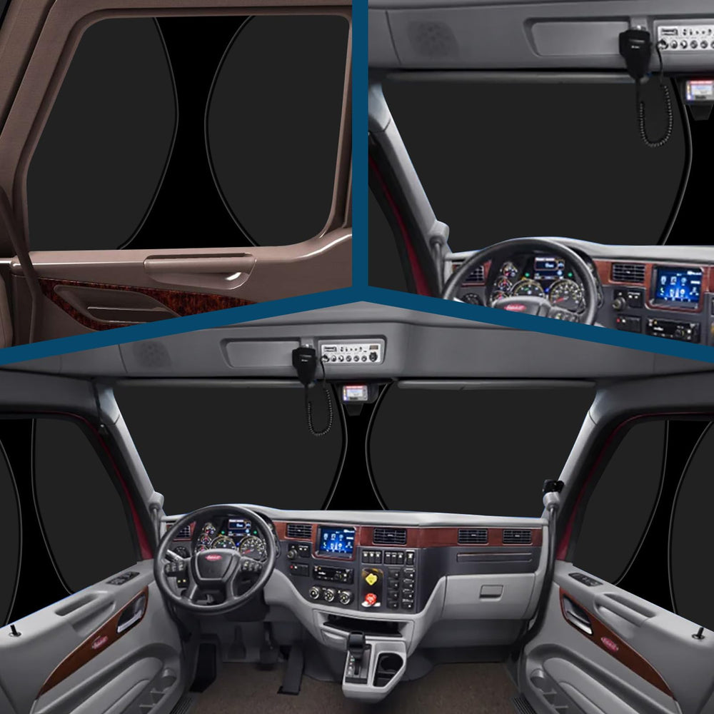 Federedevo privacy cover for truck windows hides interior from outside view when parked