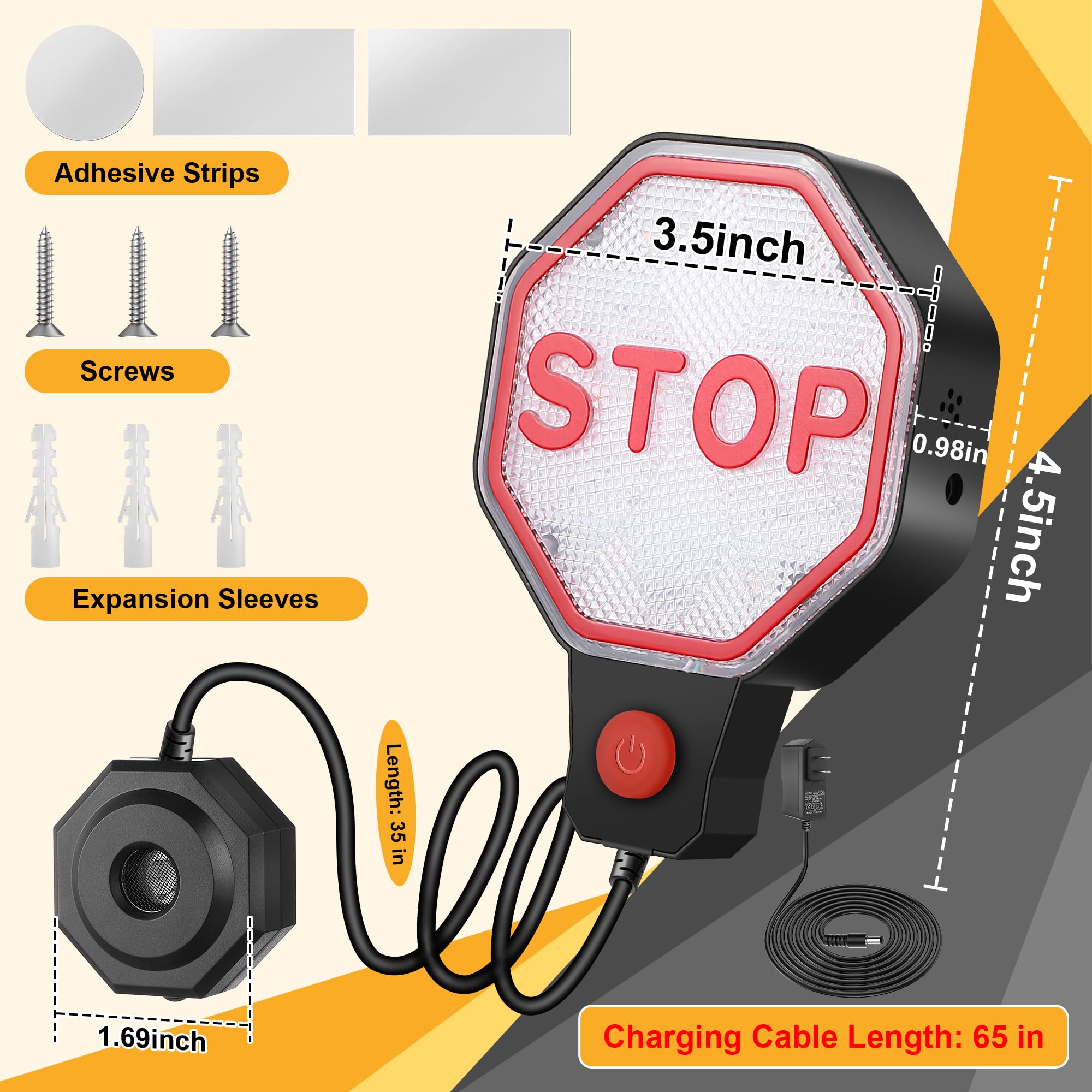 Feekoon compact black sensor blends with most garages while preventing scrapes.