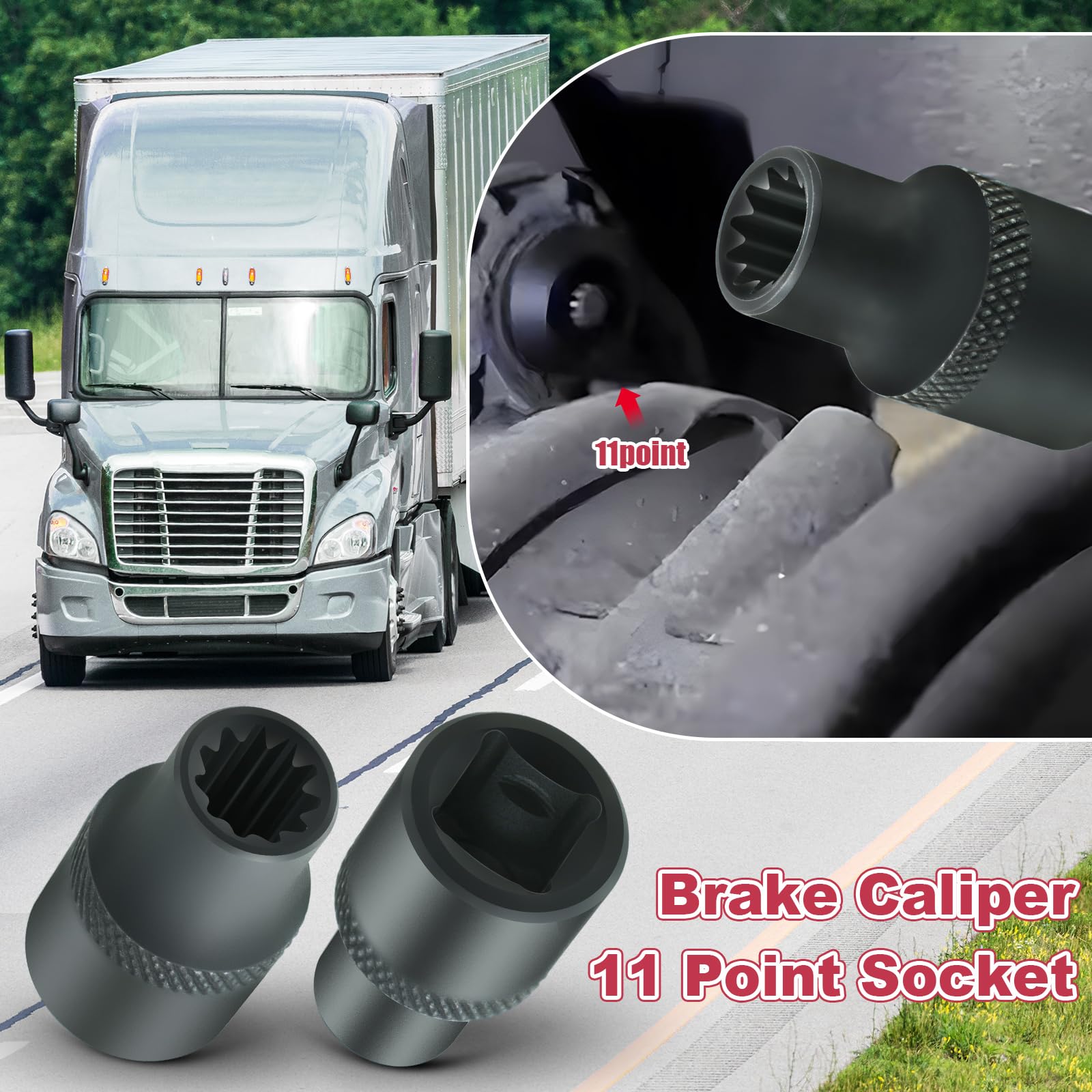 Feekoon easy installation with a ratchet for caliper work