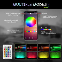 FEELON RGB halo strip creates dramatic chasing effects for night visibility