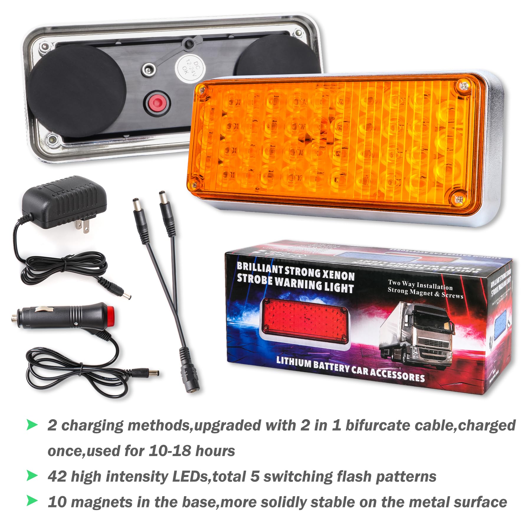 FEELOTAM IP65 waterproof beacon enduring rain and dust