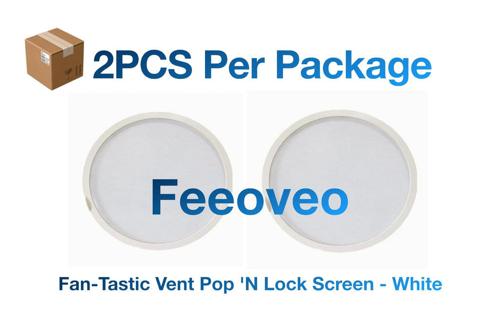 Feeoveo 2-pack provides ready-to-install replacement screens.