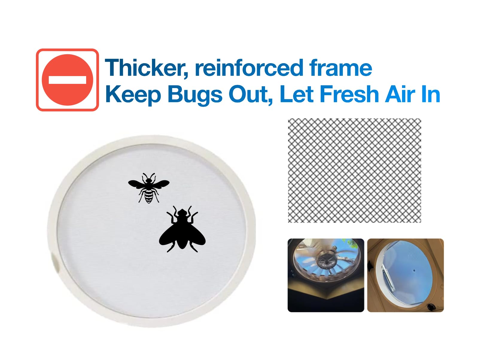 Feeoveo compatible with Fan-Tastic vent fans for versatile fitting.