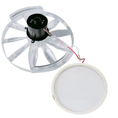 Feeoveo RV vent motor replacement kit with 12-inch blade for enhanced airflow.