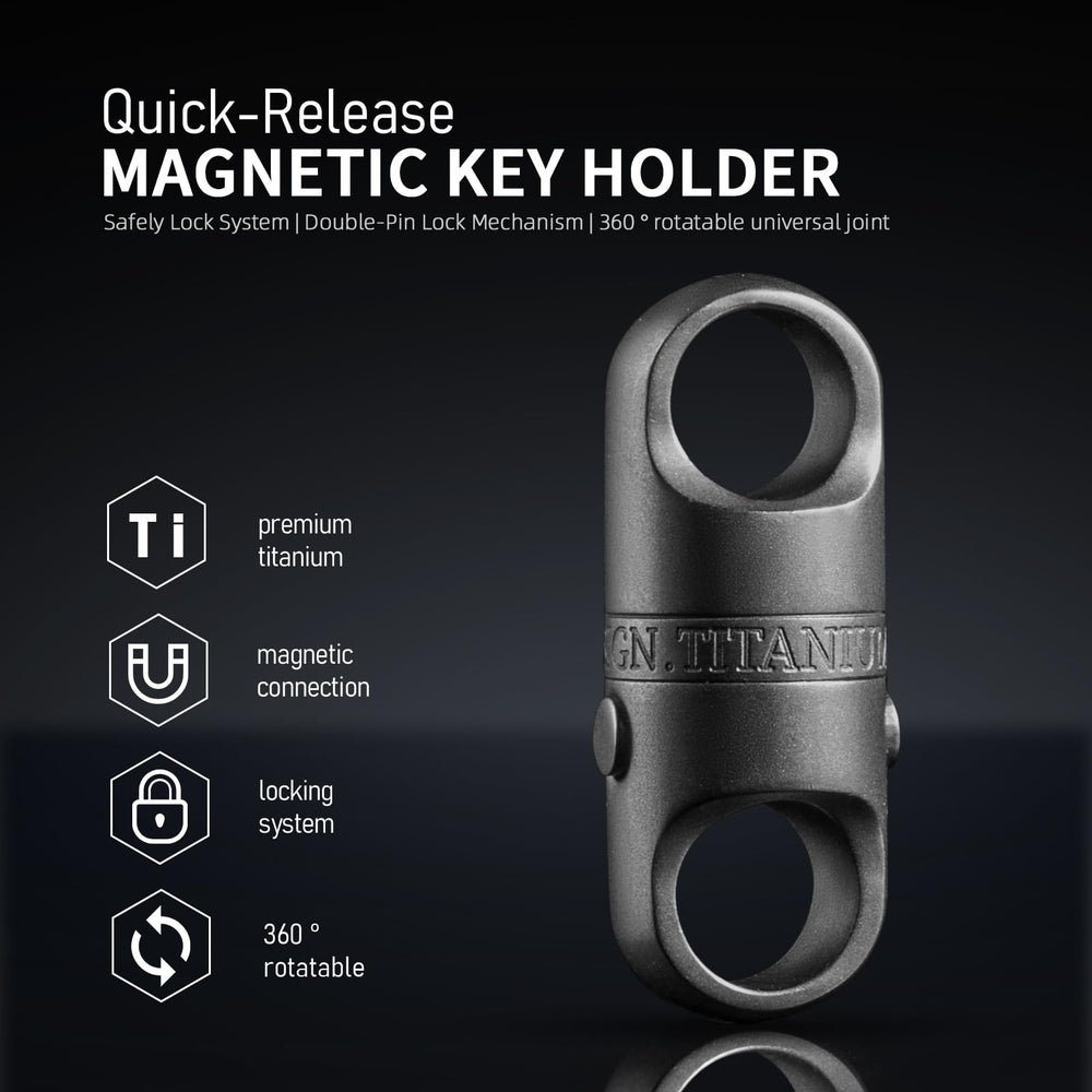 FEGVE two-button detach enables quick release and reattachment.