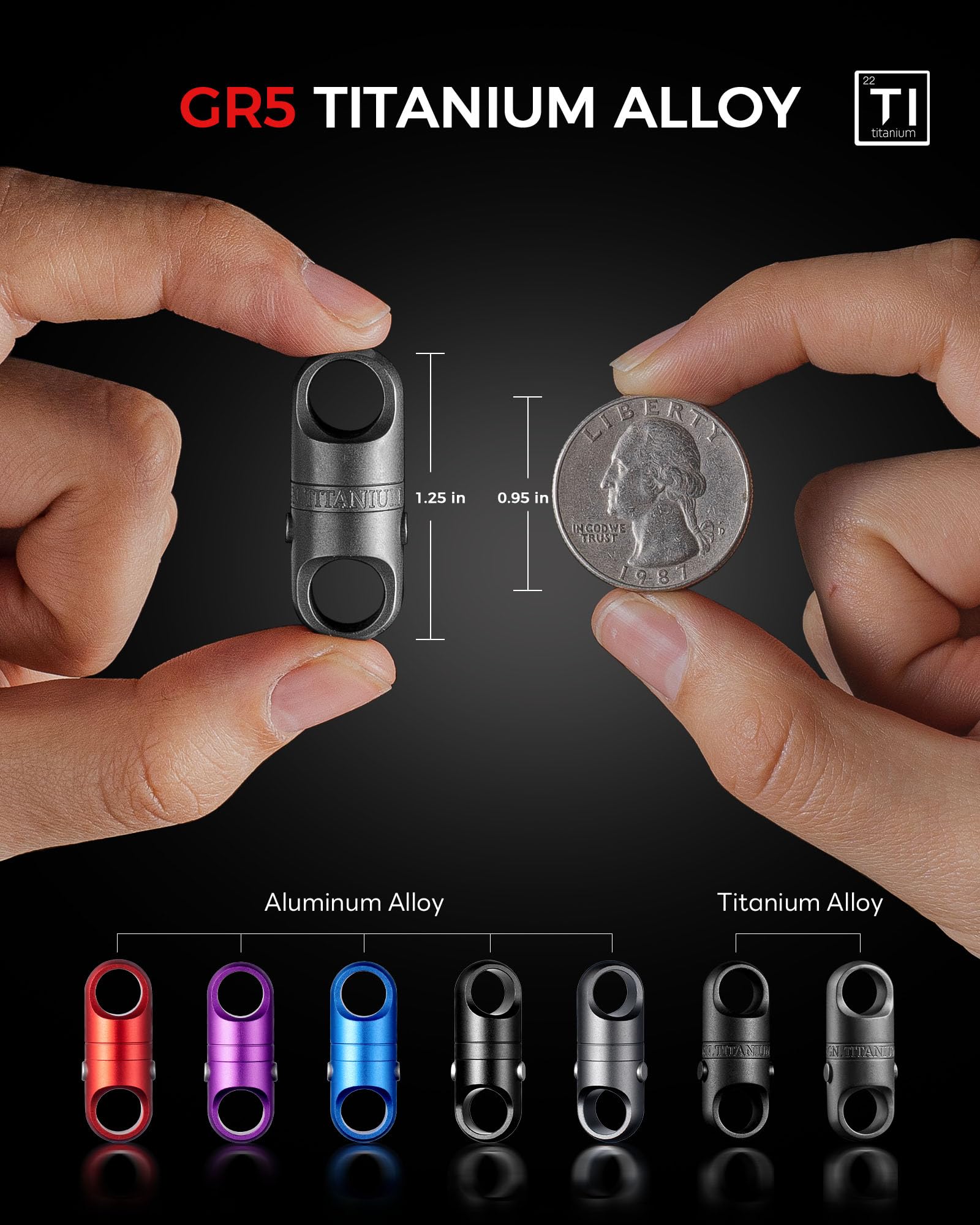 FEGVE two-key rings provide organized storage for keys and tools.