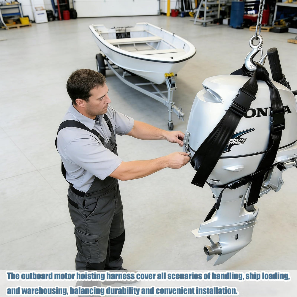 FEIJAZUM straps for 2-30hp engines securely fit multiple models.