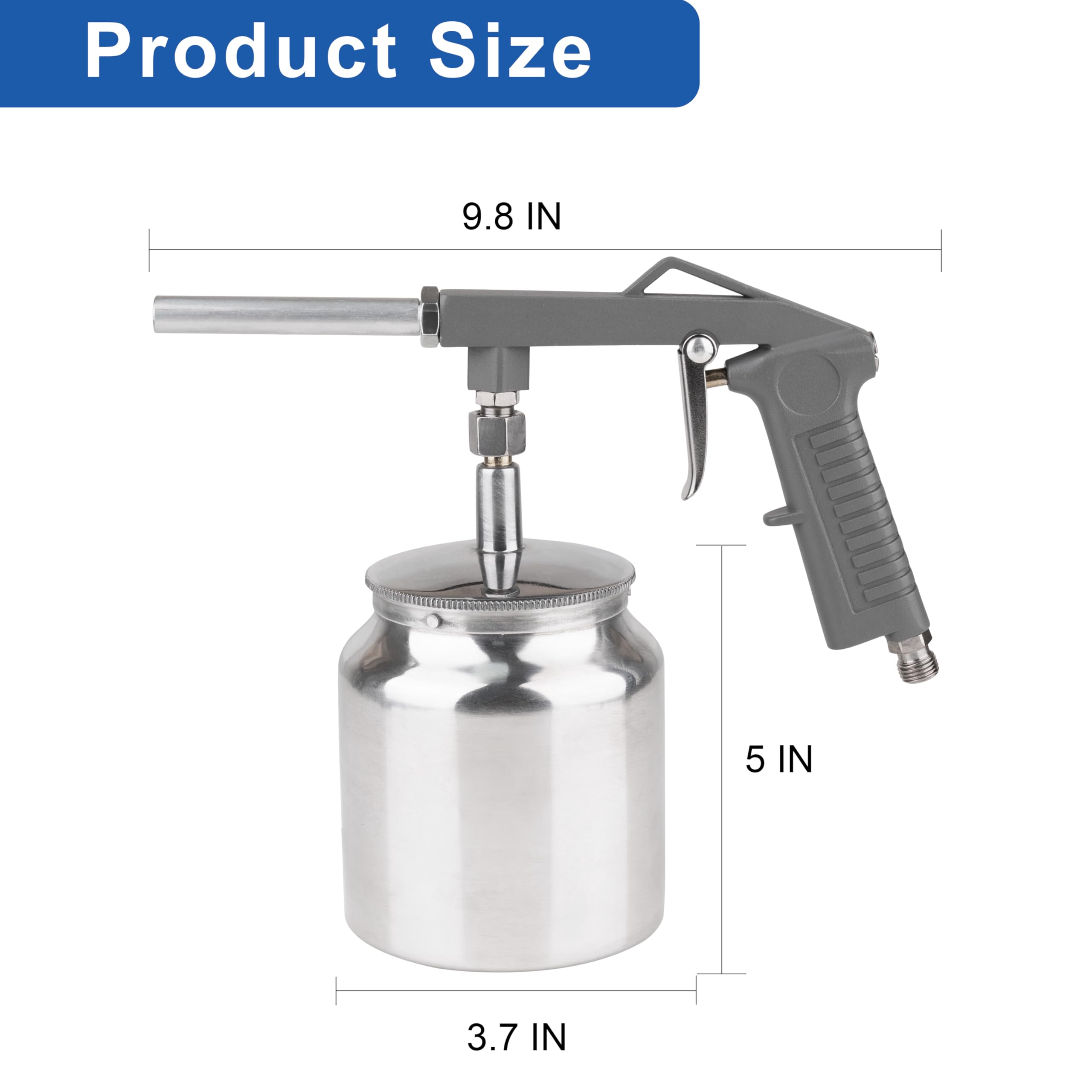 Feikenee air spray gun with 1/4 NPS inlet for seamless automotive spraying