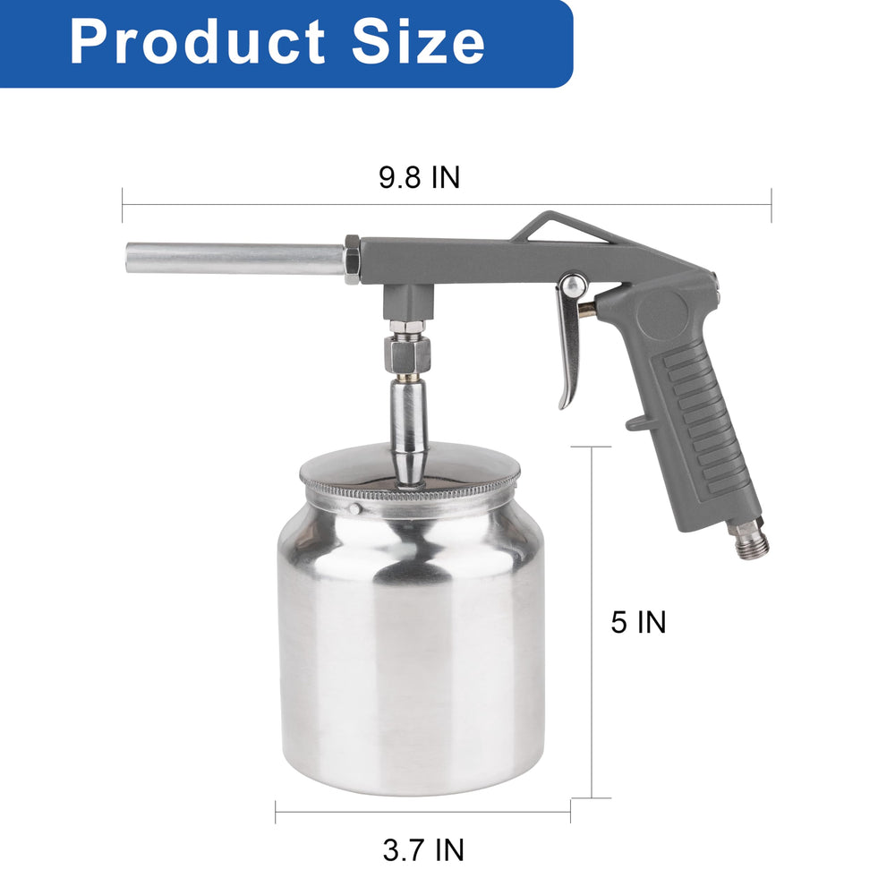 Feikenee air spray gun with 1/4 NPS inlet for seamless automotive spraying