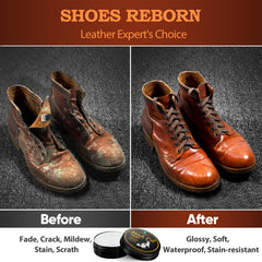Feilove wooden shoehorn smooths on boots for easy wear.