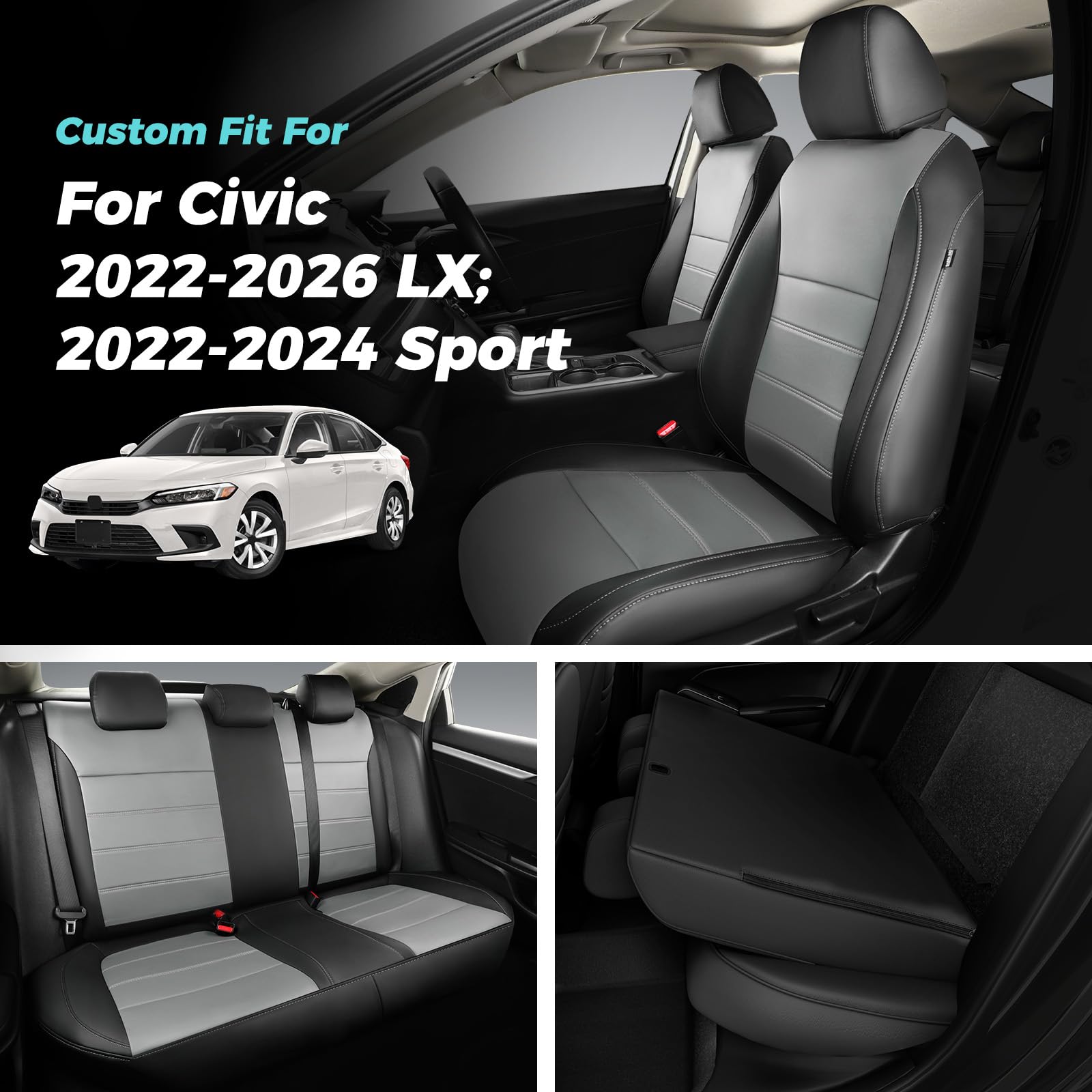FEINEPRO color-black-grey complements Civic interior style.