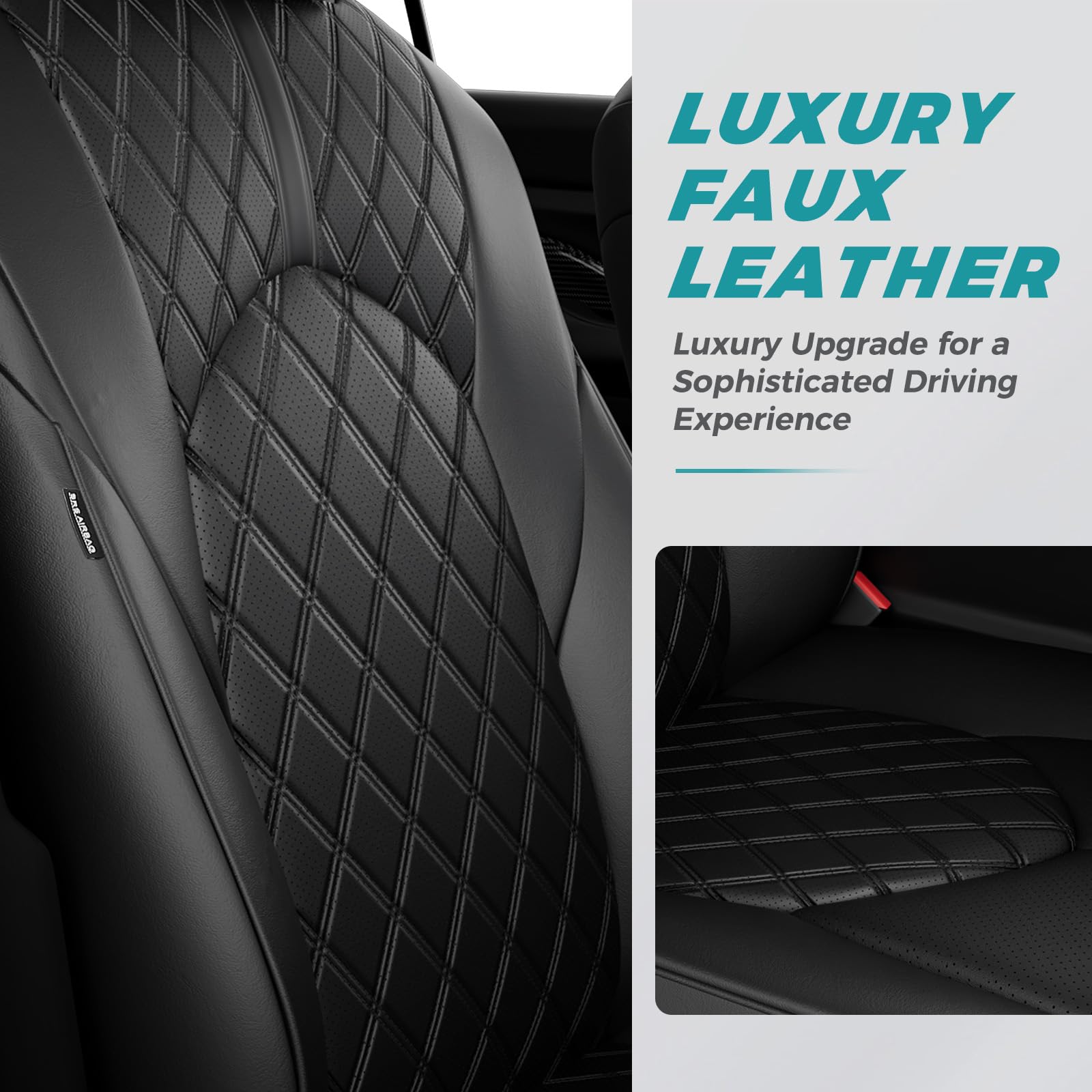 FEINEPRO Grand Highlander seat covers second-row bench: protects 40/60 split bench