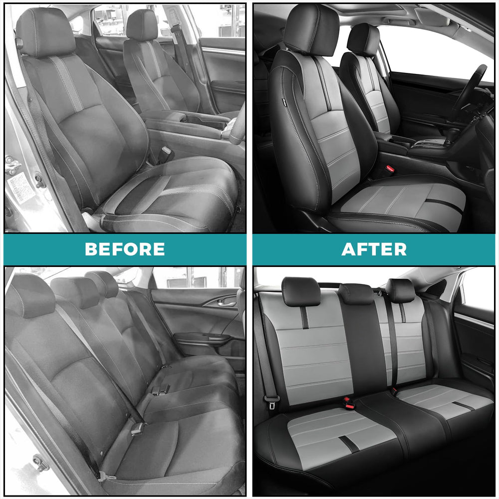 FEINEPRO seat covers are airbag-compatible for safety and quick deployment.