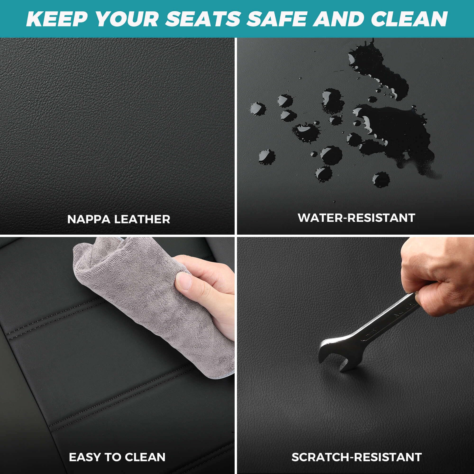 FEINEPRO Nappa leather feel delivers luxurious comfort.