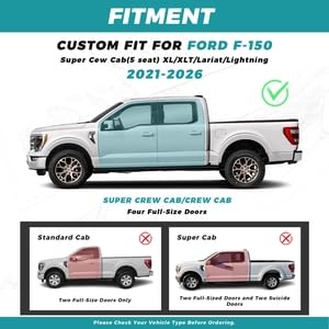 FEINEPRO seat cover for Ford F-150 front right with durable finish
