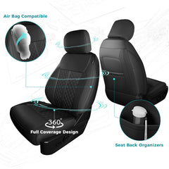 FEINEPRO rear seat cover with 4/6 split design for flexible seating.