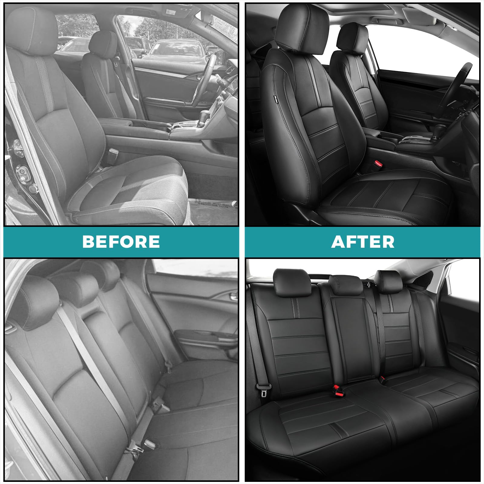 FEINEPRO airbag-safe seat covers maintain safety while upgrading the cabin