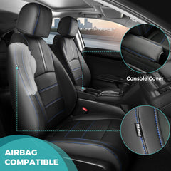 60/40 split rear seat coverage by FEINEPRO suits flexible seating