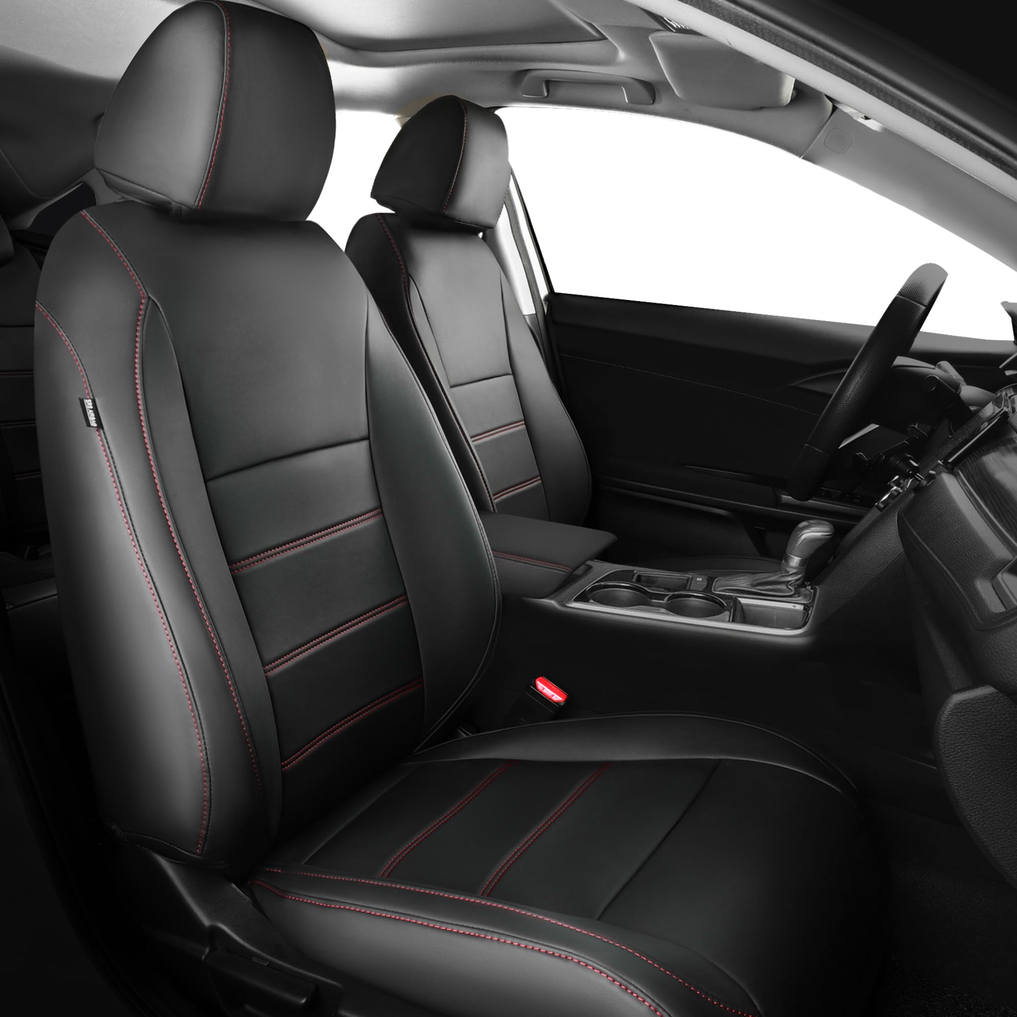 FEINEPRO seat cover for Honda Civic Sport front view, luxurious protection and sleek styling.