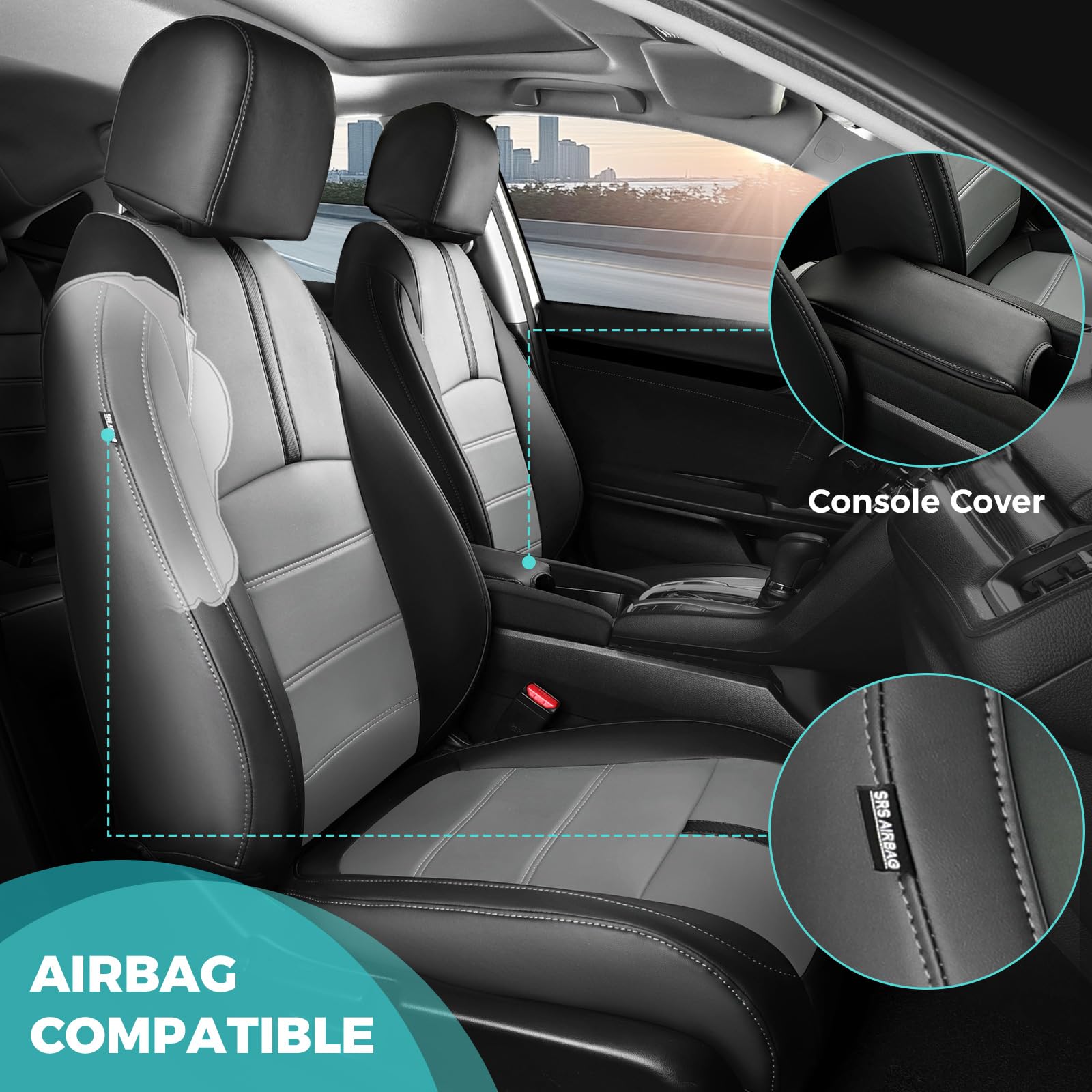 FEINEPRO seat covers waterproof and stain-resistant for daily use.