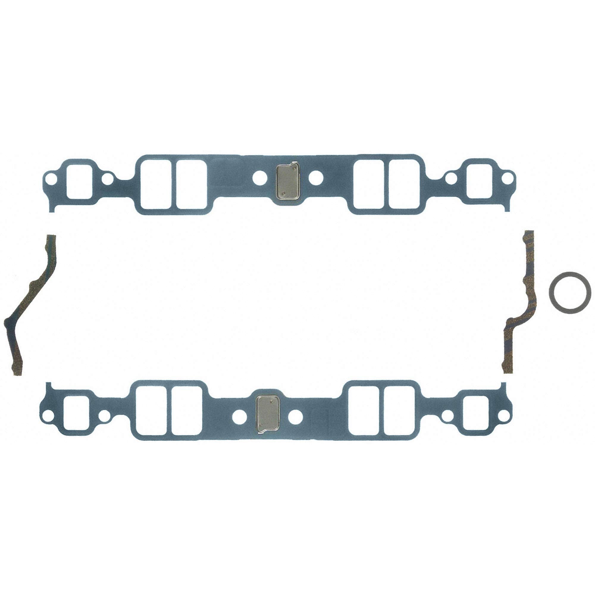 Fel-Pro 1204 gasket set overview with seal-ready components