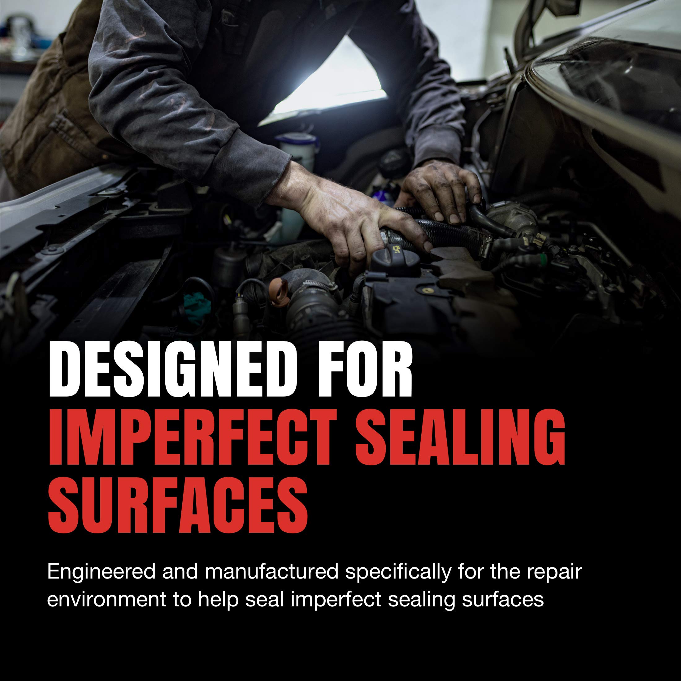 Fel-Pro 1250 gasket set internal parts arranged for seamless installation