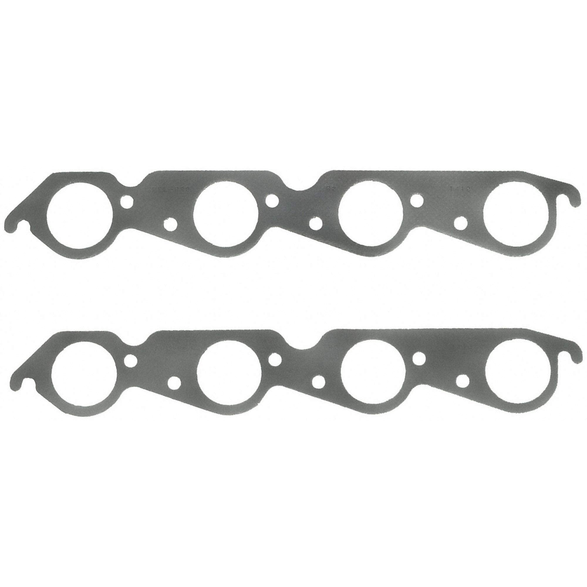 Fel-Pro 1412 exhaust manifold gasket set in box ready for installation.