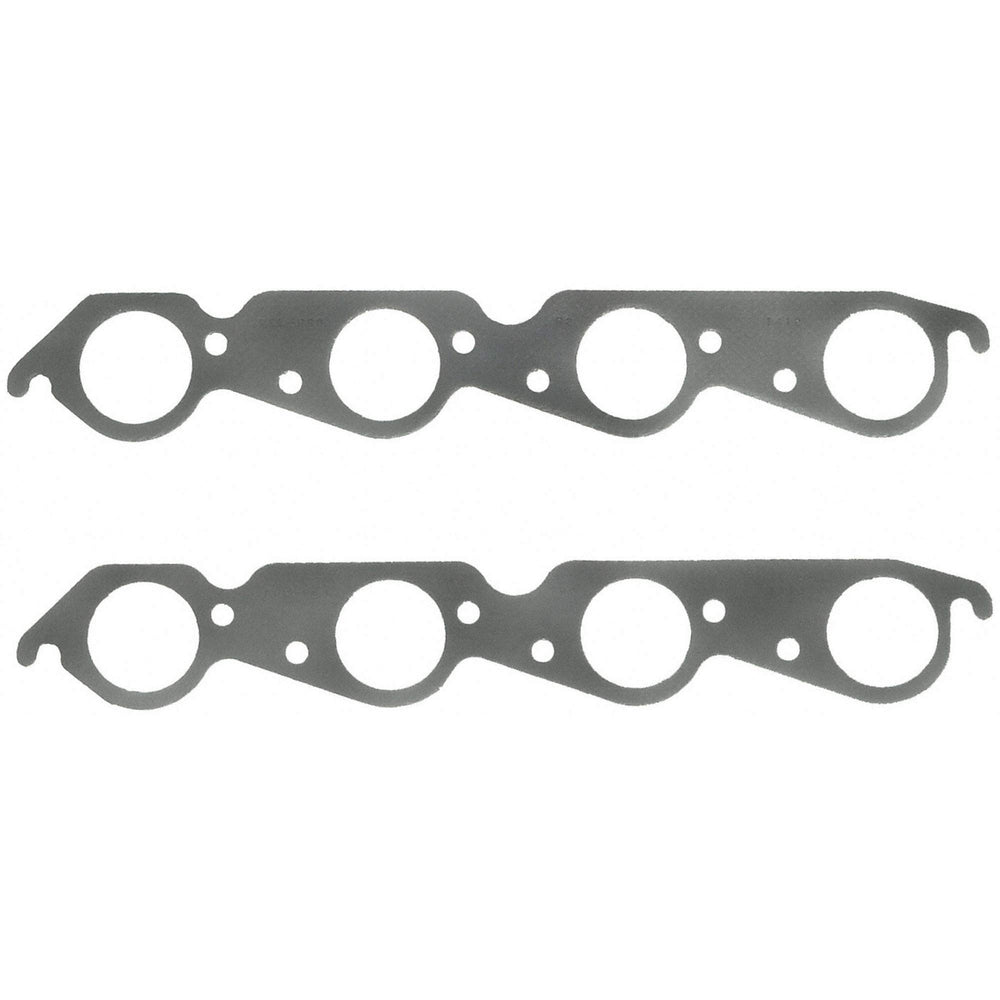 Fel-Pro 1412 exhaust manifold gasket set in box ready for installation.