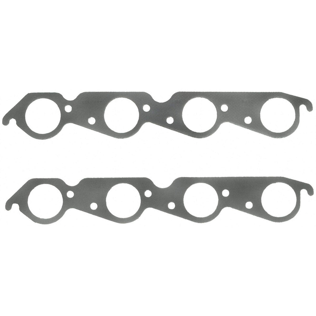 Fel-Pro 1412 exhaust manifold gasket set in box ready for installation.