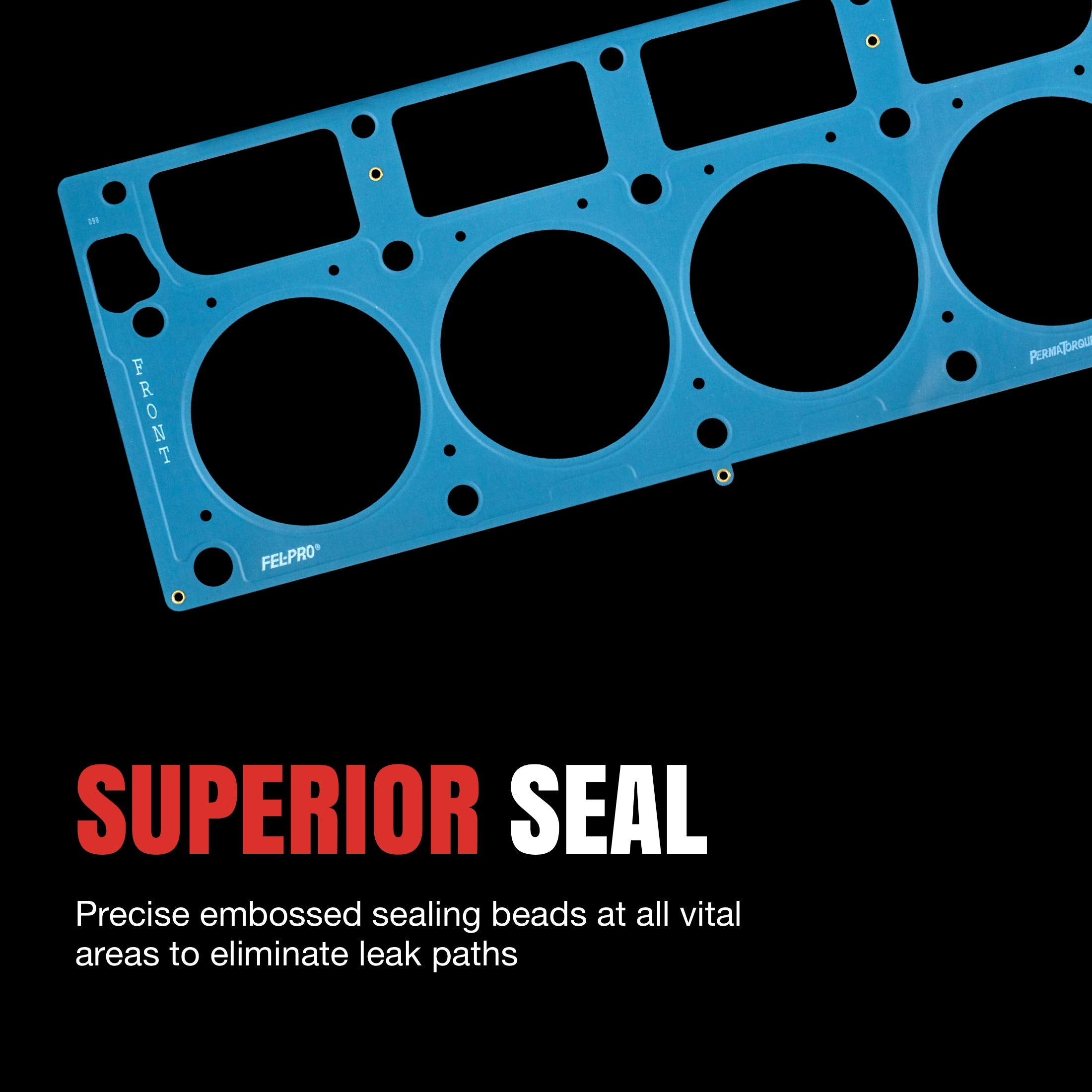 Engine bay installation shows durable, long-lasting seal.