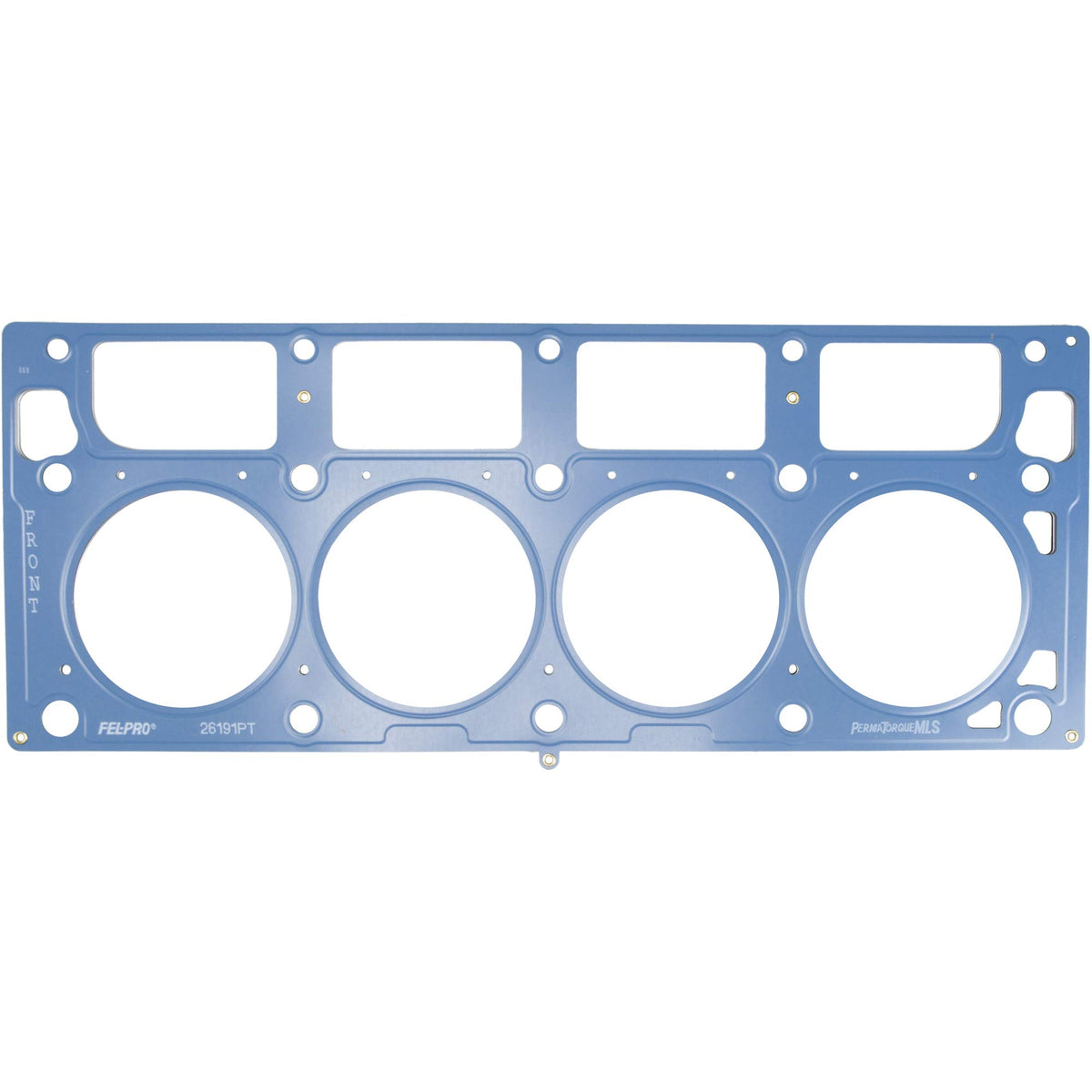 Fel-Pro 26191-PT engine head gasket closeup showing precision seal for tough engines.