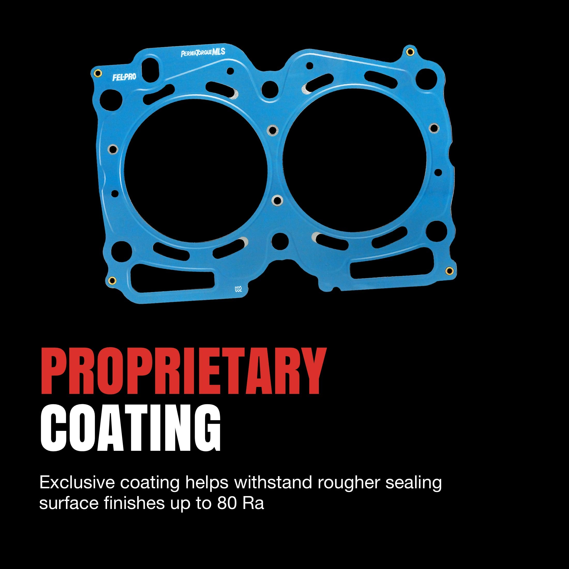 Fel-Pro 26191-PT LaserWeld stopper layer image indicating a stronger combustion seal.