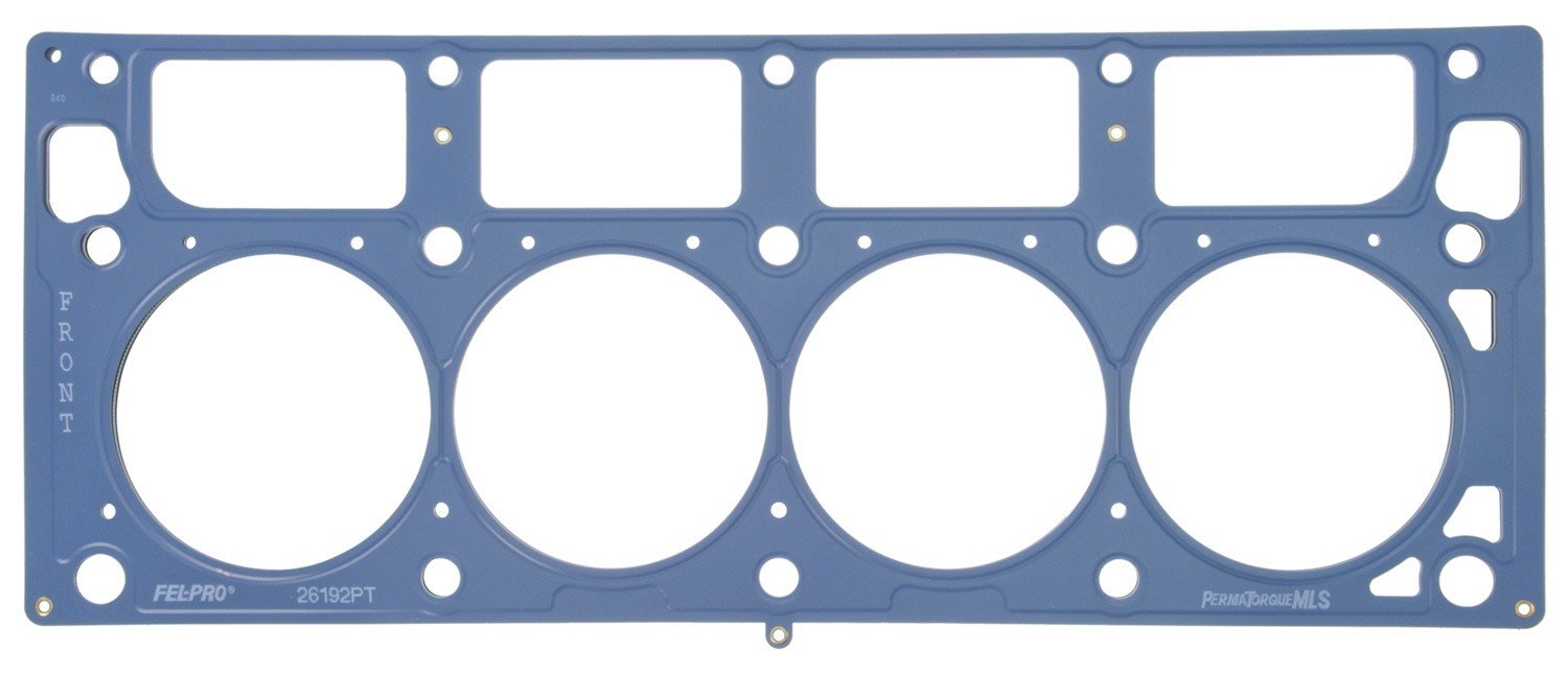 Fel-Pro 26192 PT head gasket for Chevrolet Silverado 2500 HD — right view shows embossed sealing beads