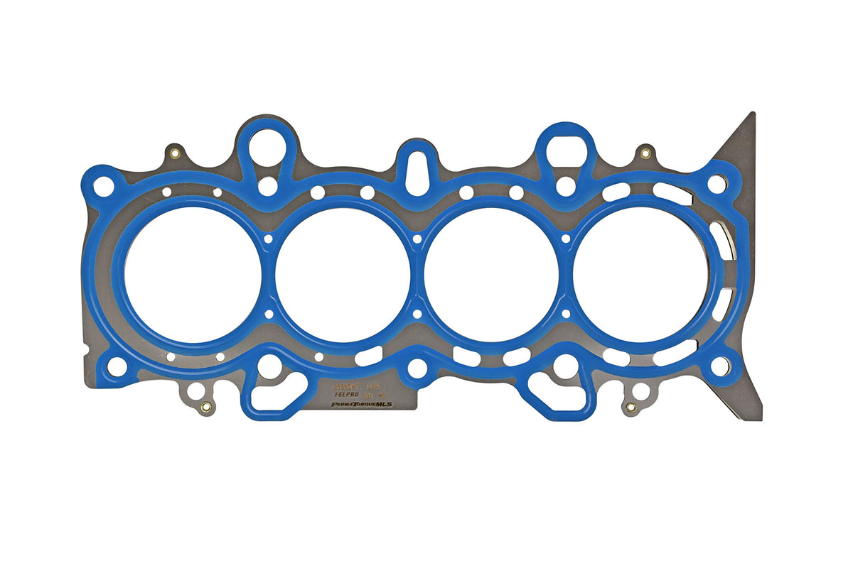 Fel-Pro 26236PT head gasket close-up showing precise fit for reliable engine sealing.