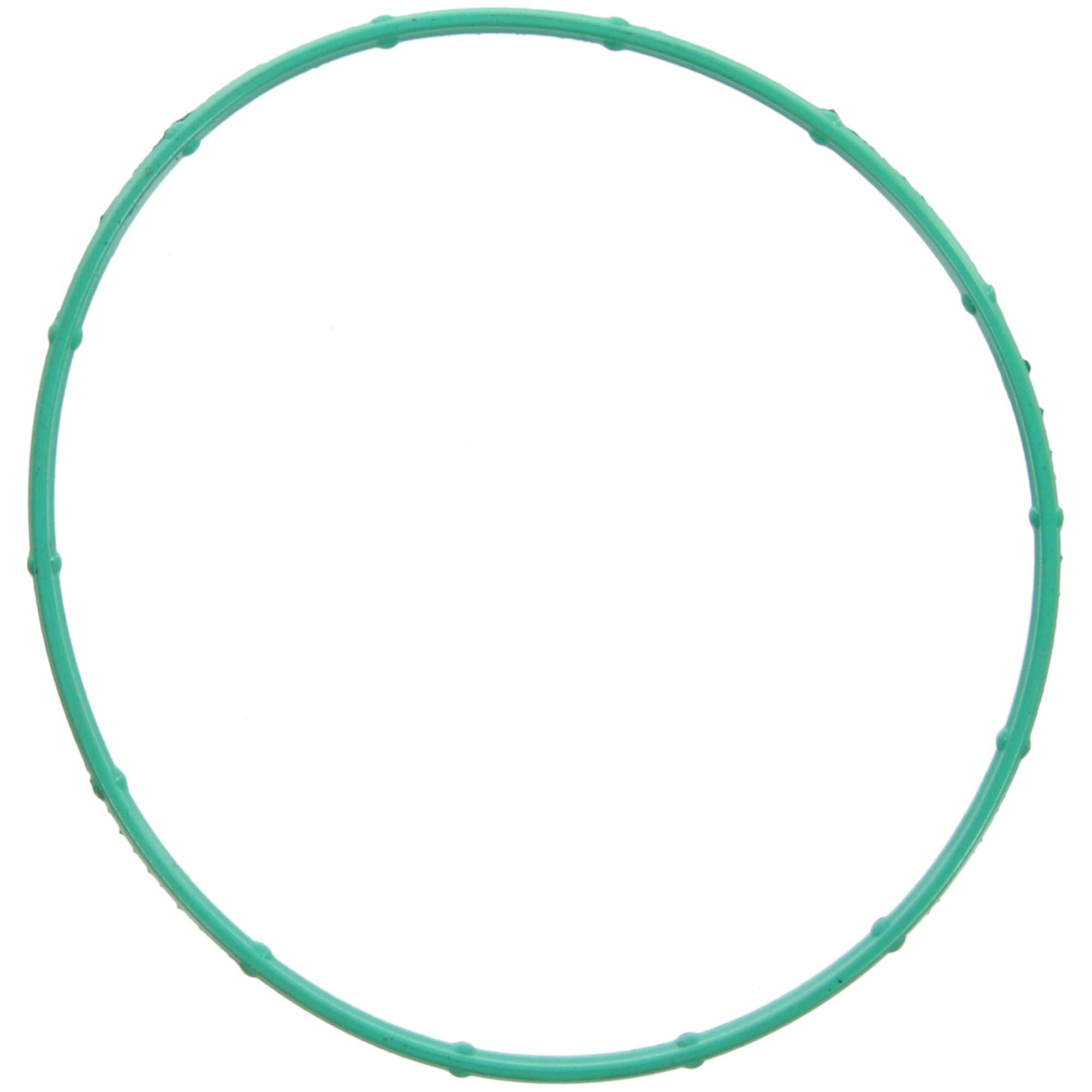 Fel-Pro 61466 gasket close-up showing precise fit for reliable throttle body sealing