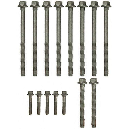 Fel-Pro ES 72173 head bolts in engine view show precise fit and intended torque.