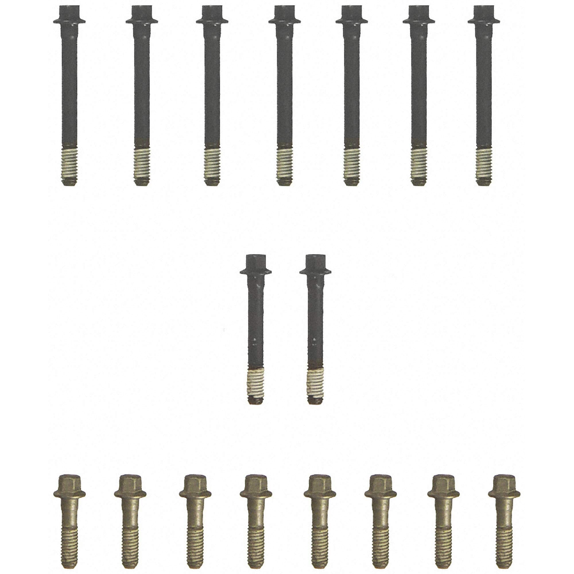 Fel-Pro ES 72856 engine head bolt set for Chevrolet K1501, provides OE-grade sealing