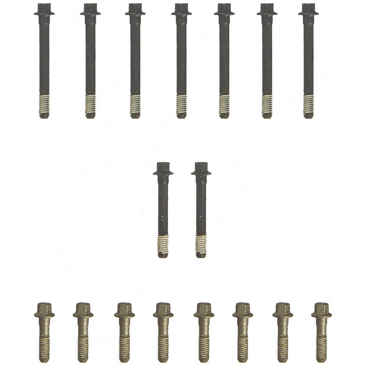 Fel-Pro ES 72856 engine head bolt set for Chevrolet K1501, provides OE-grade sealing