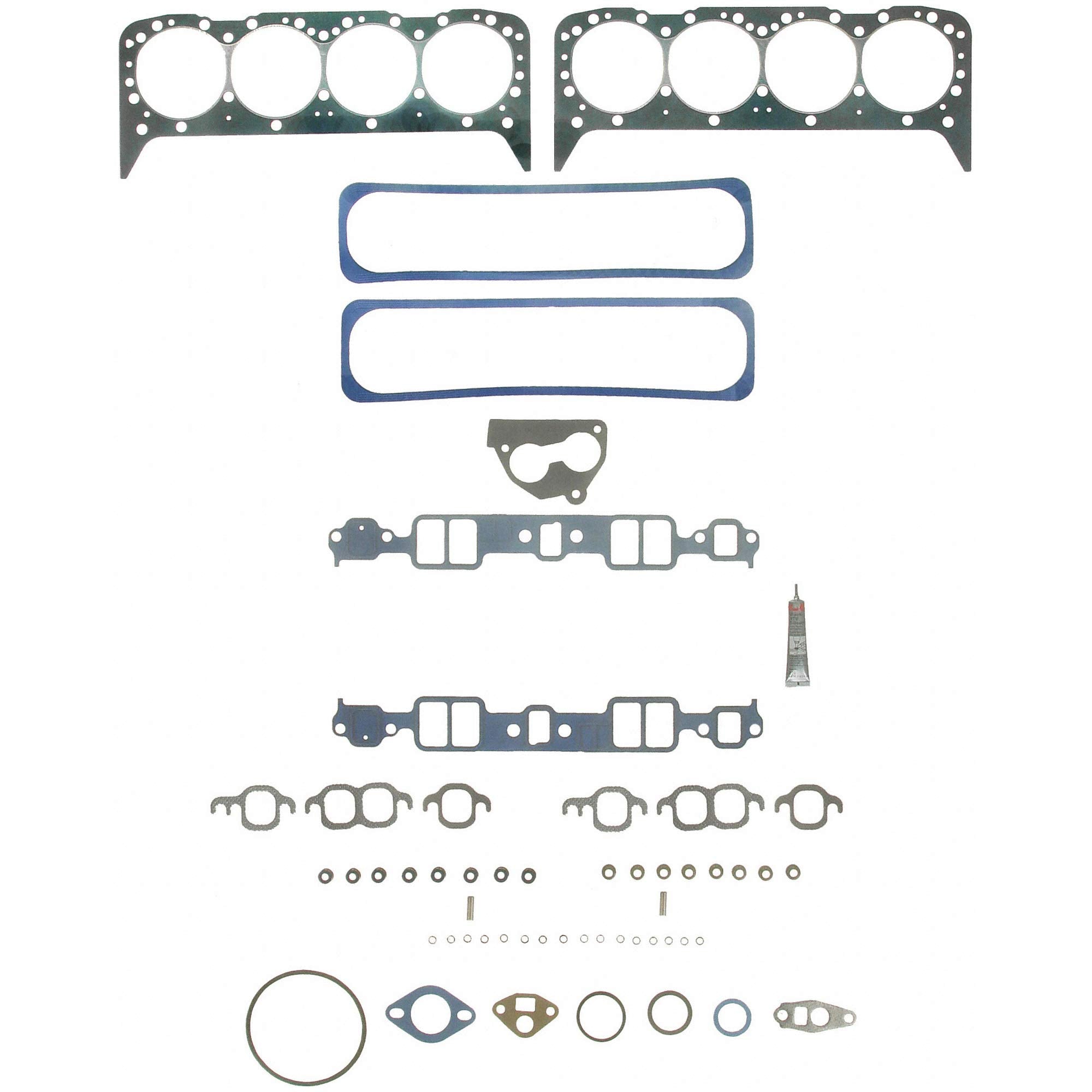 Fel-Pro HS 7733 PT-15 gasket set package demonstrates a complete engine sealing kit