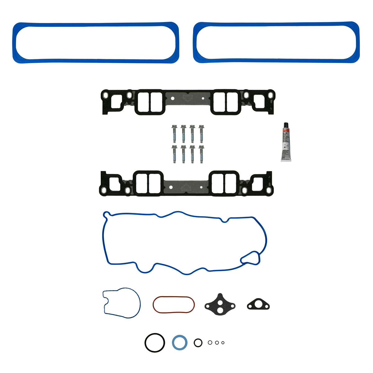 Fel-Pro MIK 98000 T engine intake gasket set for Chevy K1500, precise fit and durable sealing