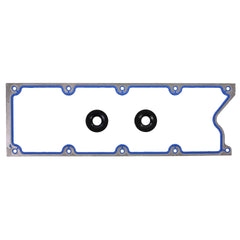 Fel-Pro MS 92465 gasket set on engine valley cover for durable seal and GM repair reliability.