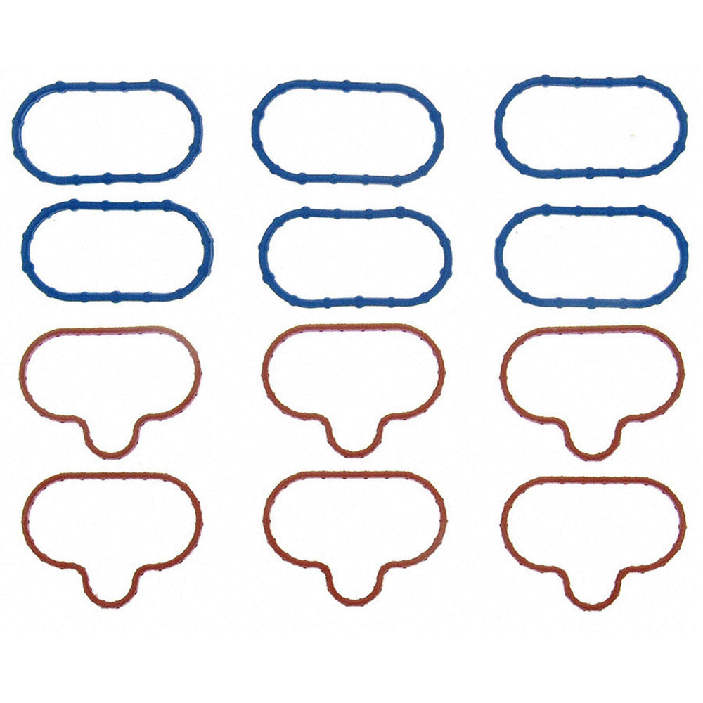 Fel-Pro MS 92586-1 engine intake gasket set, front view, durable sealing.