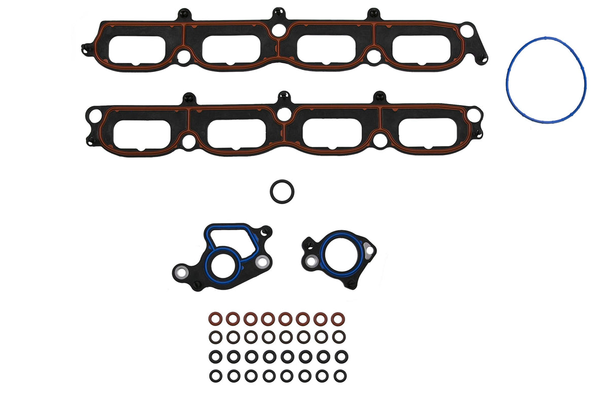 Fel-Pro MS 96696 gasket set packaging highlights complete repair kit for Ford engines