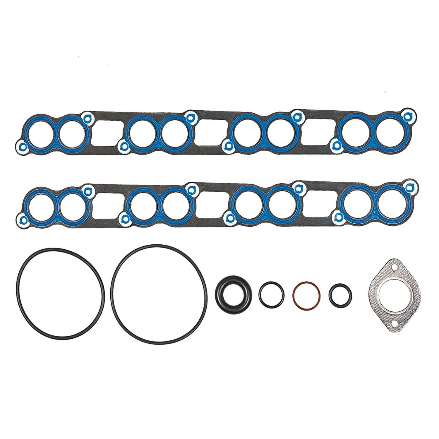 Fel-Pro MS 96792 intake gasket set closeup showing precision sealing components