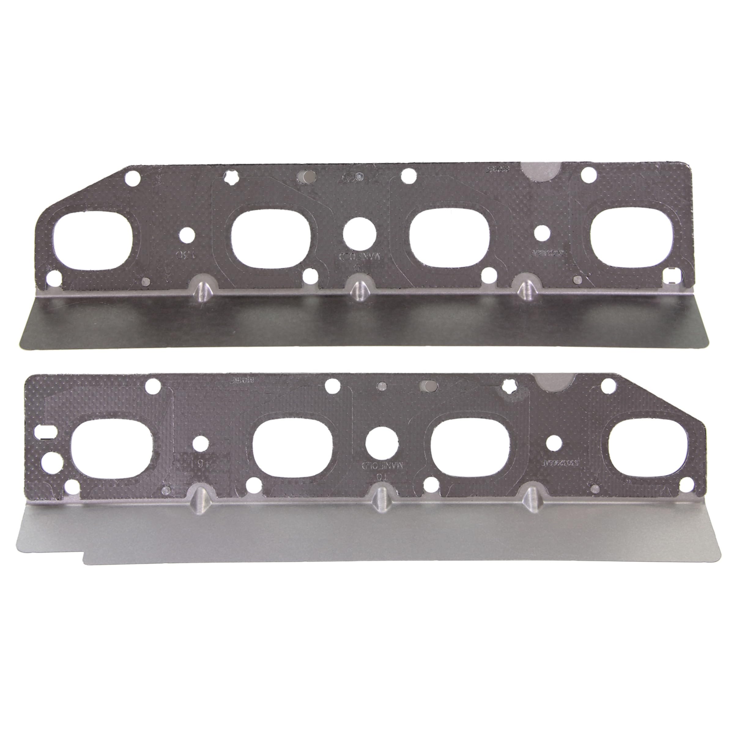 Fel-Pro MS 97083 exhaust manifold gasket set on Ram 1500, promoting reliable sealing during service.
