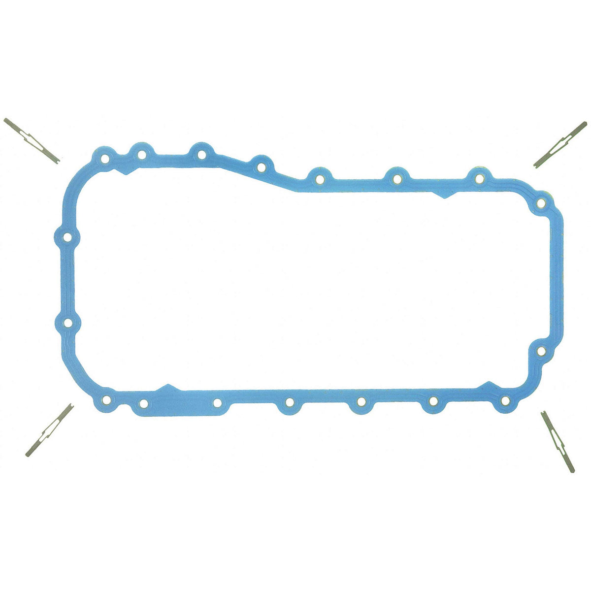 Fel-Pro OS 30622-R oil pan gasket set for Jeep Wrangler provides durable sealing