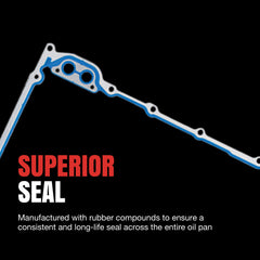 Fel-Pro OS 30725-R OE-style replacement gasket close-up for precise fit.